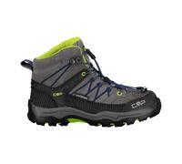 CMP Kids Rigel Mid Trekking Shoes Wp, Scarpe da trekking Unisex - Bambini e ragazzi, Graffite Marine 35UD, 34 EU