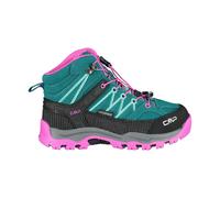 Scarponi da trekking per bambini CMP Rigel Mid lago/rosa fluo (34 EU)