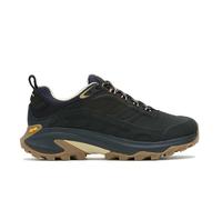 Merrell - Scarpe per trekking di un giorno - Moab Speed 2 Ltr Wp Black per Uomo in Pelle - Taglia 44 - Nero Nero 44