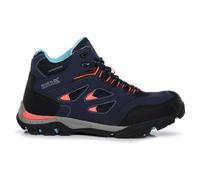 Scarpe da trekking per bambini Regatta Holcombe Iep Mid impermeabili blu 29