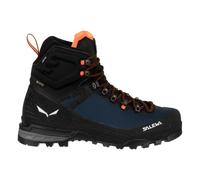 Salewa Ortles Edge Mid GTX W - scarponi alta quota - uomo 7,5 UK Black/Blue/Orange man Gore-Tex