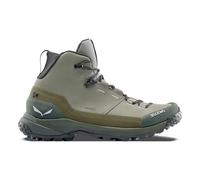 Salewa - Puez Leather Mid PTX - Scarpe da trekking EU 46 grigio/olivia