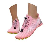 Scarpe da Trekking Traspiranti da Donna, Scarpe Corsa Leggere per Passeggiate all'aperto, comode, Resistenti all'Acqua e con Chiusura a Lacci. (35)