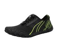 Scarpe da trekking unisex casual con rialzi, piatte per il tempo libero, scarpe sportive Invisible Height Increased leggere, leggere, comode, traspiranti, per il fitness Driving Penny, Nero , 35 EU