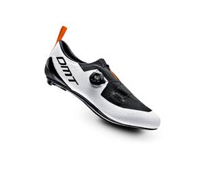 Scarpe da triathlon in carbonio DMT KT1 - Colore: Bianco, Numero: 43.5