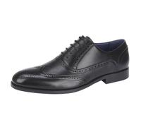 Scarpe Da Uomo A2Z Nere Brogue Oxford Formali Con Lacci In Pelle PU Eleganti