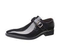 Scarpe da uomo all'aperto Scarpe estive per gli uomini Moda abito da ufficio formale per l'azienda Trova Scarpe da uomo 39, Nero , 46 EU