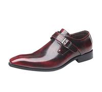 Scarpe da uomo all'aperto scarpe estive scarpe per uomo moda formale abito da ufficio per l'azienda Trova scarpe da uomo 39, Vino, 41 EU