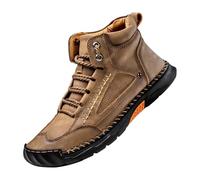 Scarpe da uomo alte scarpe sportive elastiche moda stivali casual uomo plus size stivaletti acqua stivali uomo, cachi, 44 EU