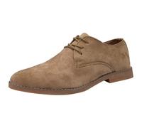 Scarpe da uomo con lacci, in pelle, per Oktoberfest | Comode scarpe per il tempo libero e da ballo con vestibilità ottimale, ideali per feste tradizionali e per tutti i giorni