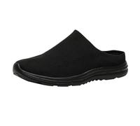 Scarpe da uomo con plateau, vestibilità ampia, con piattaforma morbida, punta chiusa, mezza pantofola, da uomo, per sport all'aperto, casual, estivi, unisex, per adulti, leggeri, comodi, traspiranti