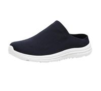 Scarpe da uomo con plateau, vestibilità ampia, con piattaforma morbida, punta chiusa, mezza pantofola, da uomo, per sport all'aperto, casual, estivi, unisex, per adulti, leggeri, comodi, traspiranti