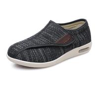 Scarpe da Uomo E da Donna Extra Larghe Regolabili Ortopediche con Chiusura A Strappo Traspiranti Leggere Antiscivolo con Cuscinetto d'Aria in Memory Foam (A10332)