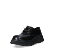 Scarpe da Uomo in Pelle con Suola Spessa 4 cm, Nere (nero, Sistema Taglie Calzature EU, Adulto, Numero, Media, 42)