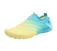 Scarpe da uomo per attività all'aria aperta, ad asciugatura rapida, antiscivolo, morbide, leggere, traspiranti, per il tempo libero, per il nuoto in mare e in spiaggia, giallo., 39 EU