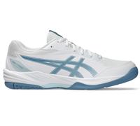 Scarpe da uomo per badminton/squash Asics Gel-Task 4 - white/saba blue - Bianco (46)