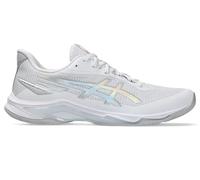 Scarpe da uomo per badminton/squash Asics Netburner Ballistic FF 4 - white/pure silver - Bianco (43,5)