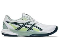 Scarpe da uomo per badminton/squash Asics Powerbreak FF - white/tranquil teal - Bianco (46)