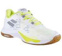 Scarpe da uomo per badminton/squash Babolat Shadow Tour 5 - white/lime (44,5)
