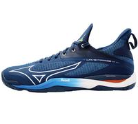 Scarpe da uomo per badminton/squash Mizuno Wave Mirage 4 - dark denim/white/scarlet ibis (46)