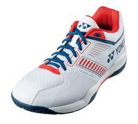 Scarpe da uomo per badminton/squash Yonex Power Cushion Strider Flow Wide - white/red (45,5)