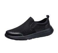 Scarpe da Uomo per Diabetici Comode Slip-on Traspiranti Sportive Leggere Casual Estive Intrecciate Scarpe da Corsa alla Moda per Esterni con Puntale Correttivo