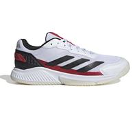 Scarpe da uomo per il padel Adidas Courtquick Padel M - cloud white/core black/lucid red - Multicolore (42)