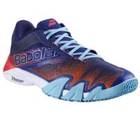 Scarpe da uomo per il padel Babolat Jet Premura 2 - blue/poppy red - Multicolore (42,5)