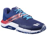 Scarpe da uomo per il padel Babolat Movea 2 - dark blue/chilli red - Blu (42,5)