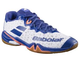 Scarpe da uomo per il padel Babolat Shadow 4 - white/blue navy - Multicolore (43)