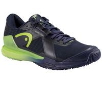Scarpe da uomo per il padel Head Sprint Pro 4.0 Padel - navy/lime - Blu (43)