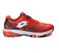 Scarpe da uomo per il padel Lotto Superrapida 200 IV - grenadine red/all white/all black (43,5)