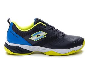 Scarpe da uomo per il padel Lotto Superrapida 400 V - navy blue/atlantic blue/acacia green (42,5)