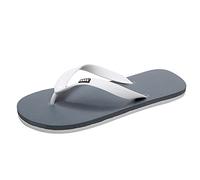 Scarpe da uomo piatte a spina di pesce, alla moda, casual, da spiaggia, unisex, Grigio, 38 2/3 EU