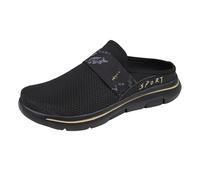 Scarpe da uomo, scarpe da trekking, da uomo, antiscivolo, con lacci, per il tempo libero, da uomo, scarpe casual, scarpe da ginnastica da uomo, scarpe da ginnastica, colore bianco, Nero , 48 EU