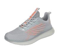 Scarpe da Uomo Sportive, Scarpe Uomo Corsa Leggere E Traspiranti in Rete Antiscivolo Casual con Supporto per in Memory Foam Comode Piatte con Zeppa Sneakers Uomo Nere per Fitnessstudio Arbeit Joggen