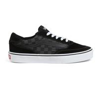 Vans Scarpe da ginnastica da uomo Brooklyn KOU pelle scamosciata Checkerboard Black/Asphalt 42,5 EU