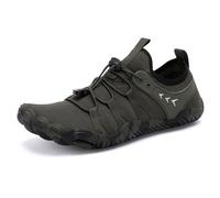 Scarpe d'Acqua Leggera per Donne Uomini asciugati rapidi, Trekking Traspiranti Scarpe d'Acqua a Piedi Nudi, Sneaker da Arrampicata in Spiaggia in Surf Yoga Spiaggia Che Cammina(Army Green,41 EU)