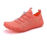 Scarpe d'Acqua Leggera per Donne Uomini asciugati rapidi, Trekking Traspiranti Scarpe d'Acqua a Piedi Nudi, Sneaker da Arrampicata in Spiaggia in Surf Yoga Spiaggia Che Cammina(Red,43 EU)