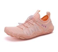 Scarpe d'Acqua Leggera per Donne Uomini asciugati rapidi, Trekking Traspiranti Scarpe d'Acqua a Piedi Nudi, Sneaker da Arrampicata in Spiaggia in Surf Yoga Spiaggia Che Cammina(Pink,42 EU)