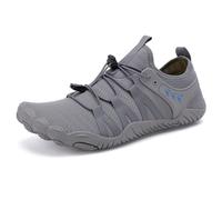Scarpe d'Acqua Leggera per Donne Uomini asciugati rapidi, Trekking Traspiranti Scarpe d'Acqua a Piedi Nudi, Sneaker da Arrampicata in Spiaggia in Surf Yoga Spiaggia Che Cammina(Gray,39 EU)