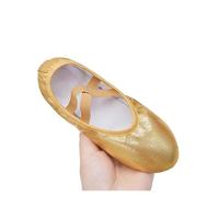 Scarpe Danza Classica Bambina Scarpe da Ballo da Donna, Multicolore, con Suola Morbida, for la Pratica della Danza Cinese, Speciali for Bambini.(Golden,31)