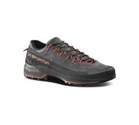 Scarpe d'approccio La Sportiva TX4 Evo (Carbon/Cherry Tomato) Uomo 44
