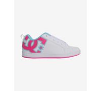 Scarpe DC Shoes Court Graffik bianco rosa gomma blu donna - 37