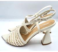 Scarpe Decollete Donna Kenneth Cole New York slingback con tacco bianco