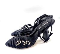 Scarpe Decollete Donna Kenneth Cole New York slingback con tacco nero