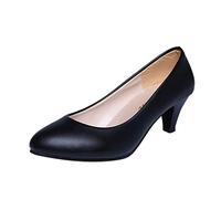 Scarpe Decolte Donna Tacco Medio Elegante Comode Scarpe col Tacco Donna Estive Semplici Sandali Chiusi Davanti Donna Moda Scarpe Mary Jane Donna Eleganti Tacchi a Spillo