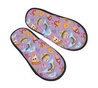 Scarpe Di Cotone Parco Divertimenti Divertente Comode Scarpe Da Casa Lavabili Pantofole Per Unisex Casa Esterno L
