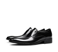 Scarpe di Cuoio da Uomo Scarpe Oxford da Sposa Scarpe da Sera in Pelle da Uomo Scarpe Formali,Style k,44