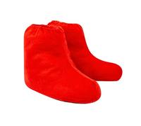 Scarpe di peluche che coprono i piedi degli animali copertura Animal Foot stivali Halloween cosplay costumi per bambini stivali adolescenti, S rosso, Taglia unica